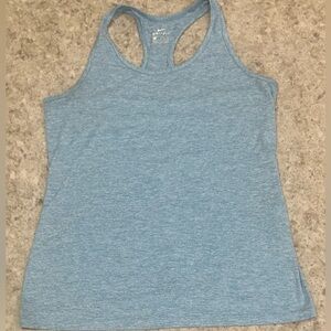 Nike Women’s Dri-Fit Medium Soft Light Blue Racerback Tank Top